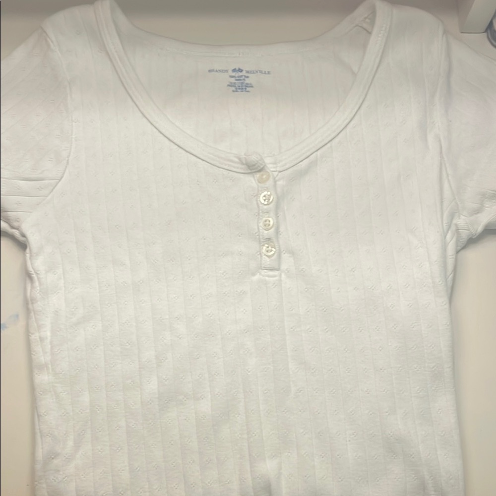 Brandy Melville White Crop Top